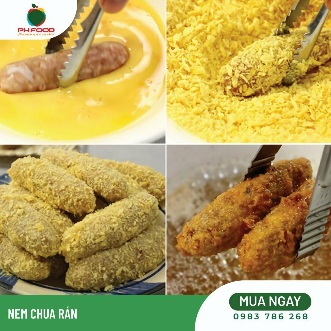 Nem Chua Rán - Hộp 20 Cái | Thực Phẩm PHFood.vn