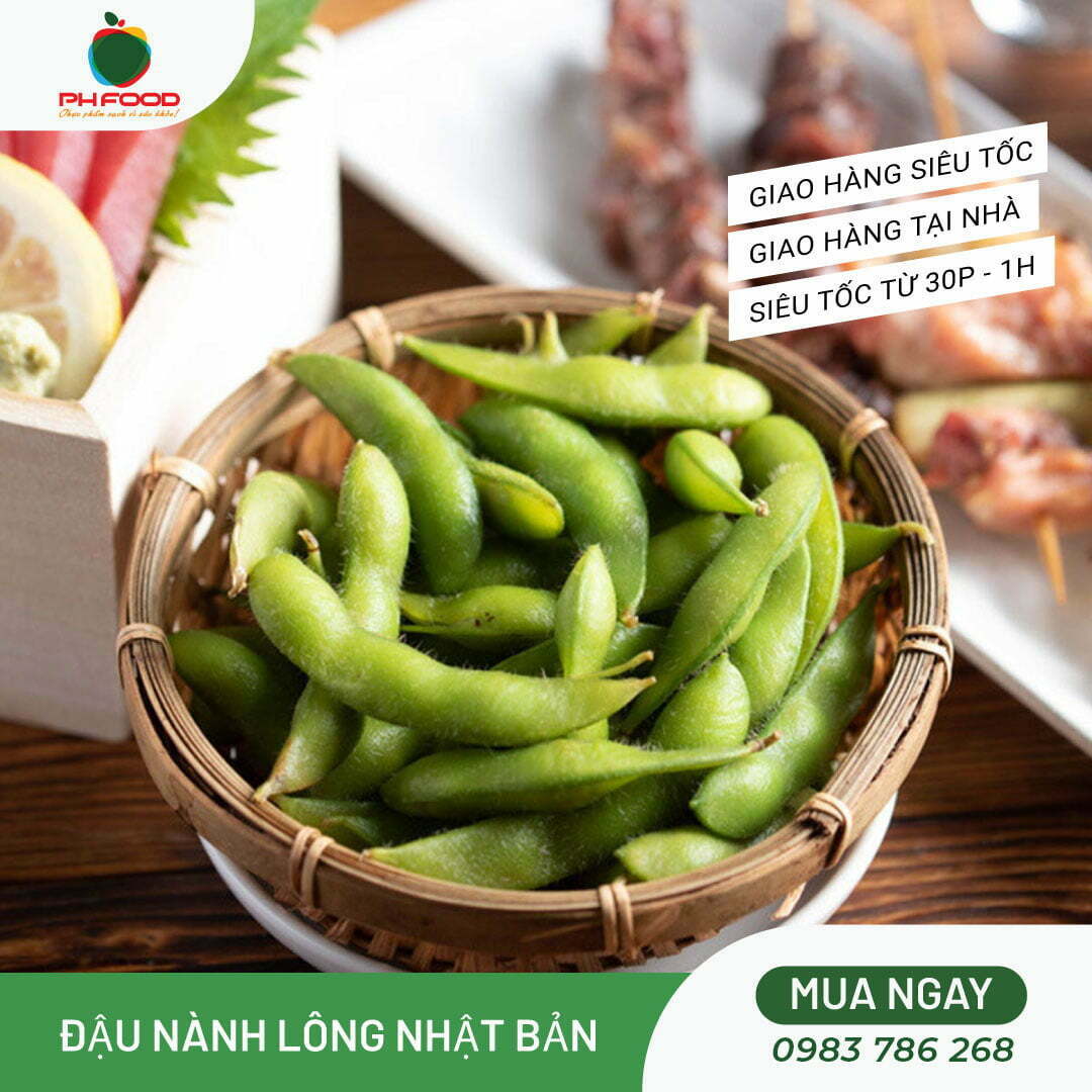 Đậu Nành Xanh Đông Lạnh Nhật Bản Edamame | Thực Phẩm Phfood